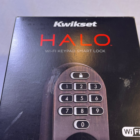 Kwikset Halo Venetian Bronze Wi-Fi Keypad Smart Lock 250 User Codes Deadbolt NEW - Picture 8 of 9